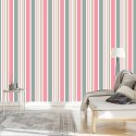 Tapeta Nowoczesna W Paski 3D Do Salonu, Sypialni