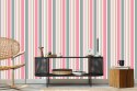 Tapeta Nowoczesna W Paski 3D Do Salonu, Sypialni