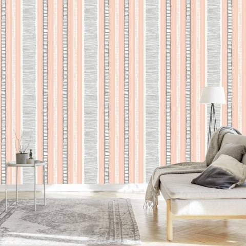 Tapeta Pionowe Paski - Abstrakcja