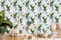 Tapeta Do Pokoju Dziecka, Dinozaury Kosmos Gwiazdy