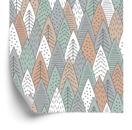 Tapeta Do Sypialni, Drzewa W Stylu Skandynawskim