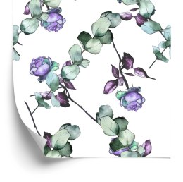 Tapeta Fioletowe Róże