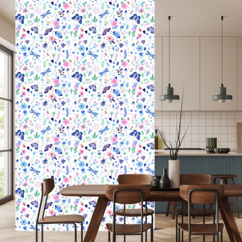 Tapeta Kolorowe Owady Motyle, Do Pokoju Dziecka