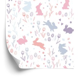 Tapeta Króliki Motylki