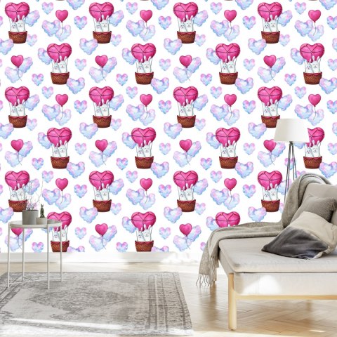 Tapeta Króliki W Chmurach