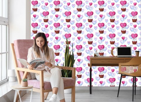 Tapeta Króliki W Chmurach