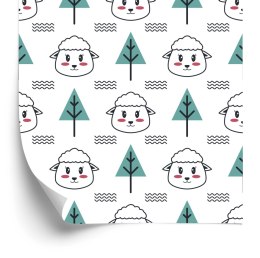 Tapeta Owce Przy Drzewach