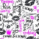 Tapeta Paryska Typografia
