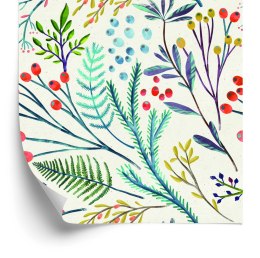 Tapeta Rośliny W Stylu Retro