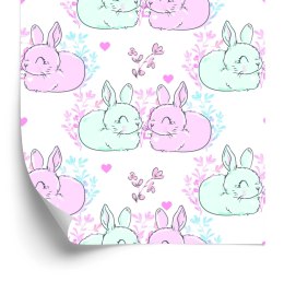 Tapeta Słodkie Króliki