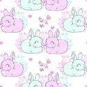 Tapeta Słodkie Króliki