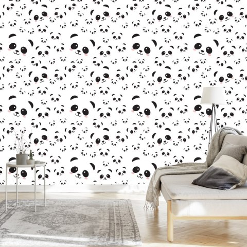 Tapeta Słodkie Pandy