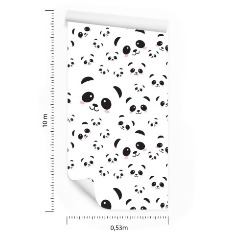 Tapeta Słodkie Pandy