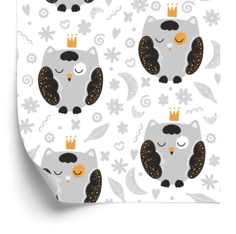 Tapeta Sowy W Koronach