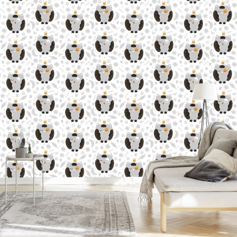 Tapeta Sowy W Koronach