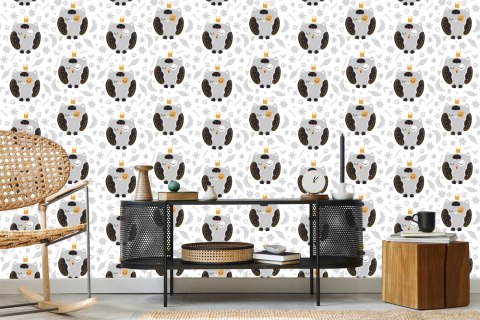 Tapeta Sowy W Koronach