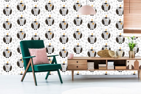 Tapeta Sowy W Koronach