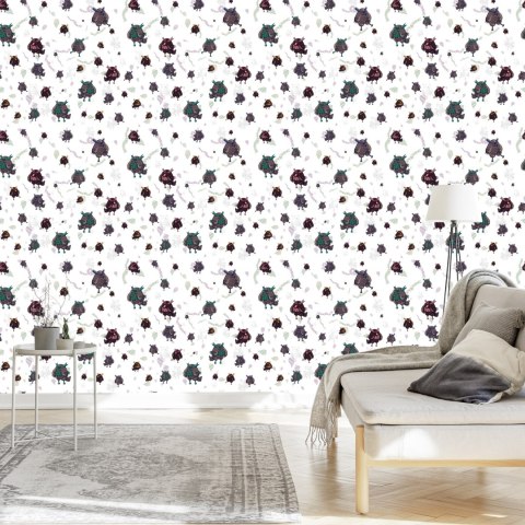 Tapeta Sowy W Szalikach