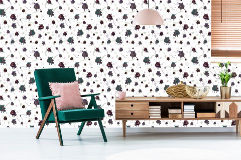 Tapeta Sowy W Szalikach