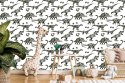 Tapeta Z Dinozaurami, Zwierzęta, Do Pokoju Dziecka