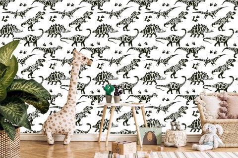 Tapeta Z Dinozaurami, Zwierzęta, Do Pokoju Dziecka