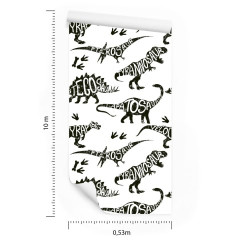 Tapeta Z Dinozaurami, Zwierzęta, Do Pokoju Dziecka