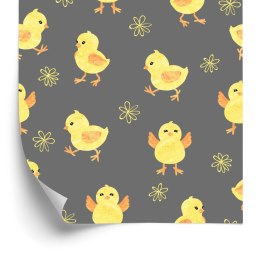 Tapeta Dla Dzieci - Małe Urocze Kurczaki