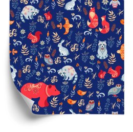 Tapeta Dla Dzieci - Urocze Leśne Zwierzątka