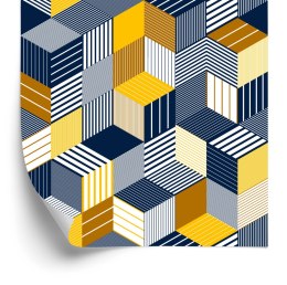 Tapeta Kolorowa Iluzja Przestrzenna