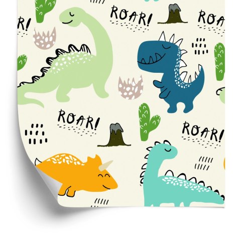 Tapeta Rysunkowe Dinozaury