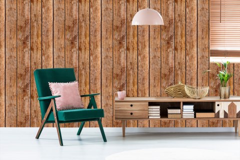 Tapeta Stare Drewniane Deski