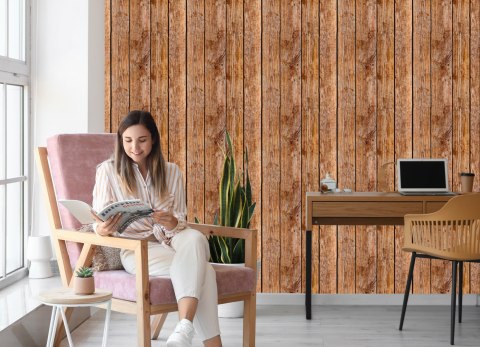 Tapeta Stare Drewniane Deski