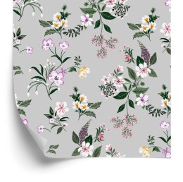 Tapeta Delikatne Kolorowe Kwiaty