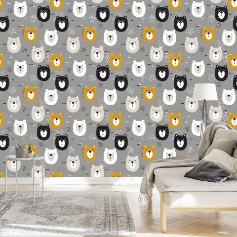 Tapeta Dla Dzieci - Sympatyczne Misie