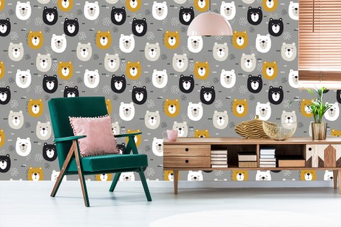 Tapeta Dla Dzieci - Sympatyczne Misie