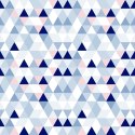 Tapeta Geometryczna - Trójkąty W Pastelowych Barwach