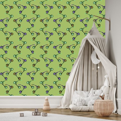 Tapeta Hulajnogi Vintage