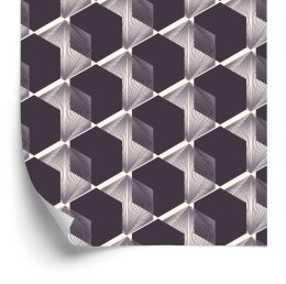 Tapeta Modernistyczne Sześciokąty - Efekt 3D