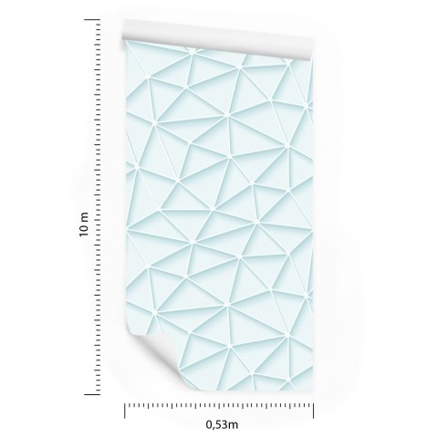 Tapeta Nowoczesna, Geometryczna, 3D, Do Salonu