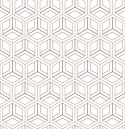 Tapeta Nowoczesny Geometryczny Ornament - Efekt 3D
