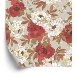 Tapeta Bukiet Kolorowych Peonii