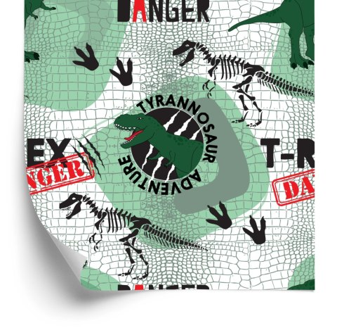 Tapeta Dla Dzieci Dinozaury, Zwierzęta, Zieleń