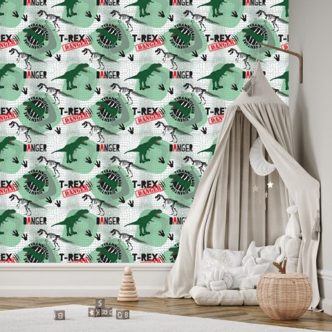 Tapeta Dla Dzieci Dinozaury, Zwierzęta, Zieleń