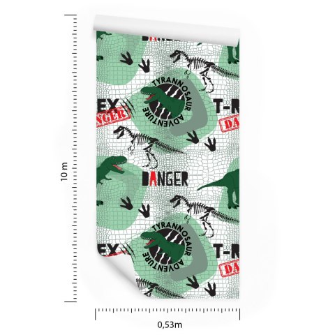 Tapeta Dla Dzieci Dinozaury, Zwierzęta, Zieleń