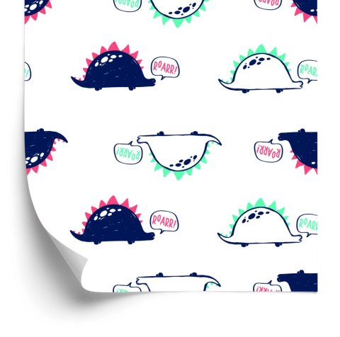 Tapeta Dla Dzieci, Dinozaury, Zwierzęta