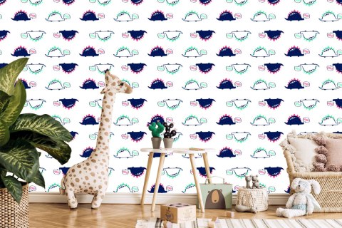 Tapeta Dla Dzieci, Dinozaury, Zwierzęta