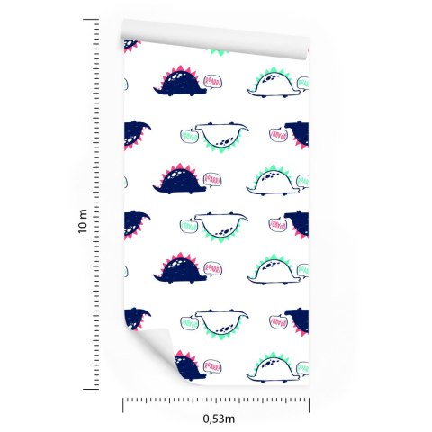 Tapeta Dla Dzieci, Dinozaury, Zwierzęta