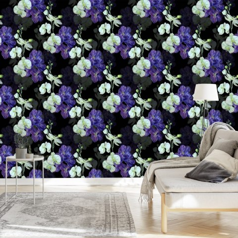 Tapeta Do Salonu Orchidea Storczyk Przyroda Kwiaty