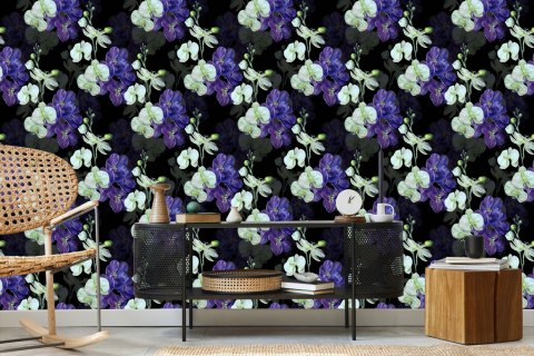 Tapeta Do Salonu Orchidea Storczyk Przyroda Kwiaty