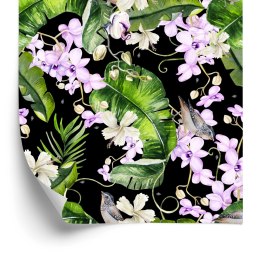 Tapeta Do Salonu Storczyki Natura Kwiaty Rośliny